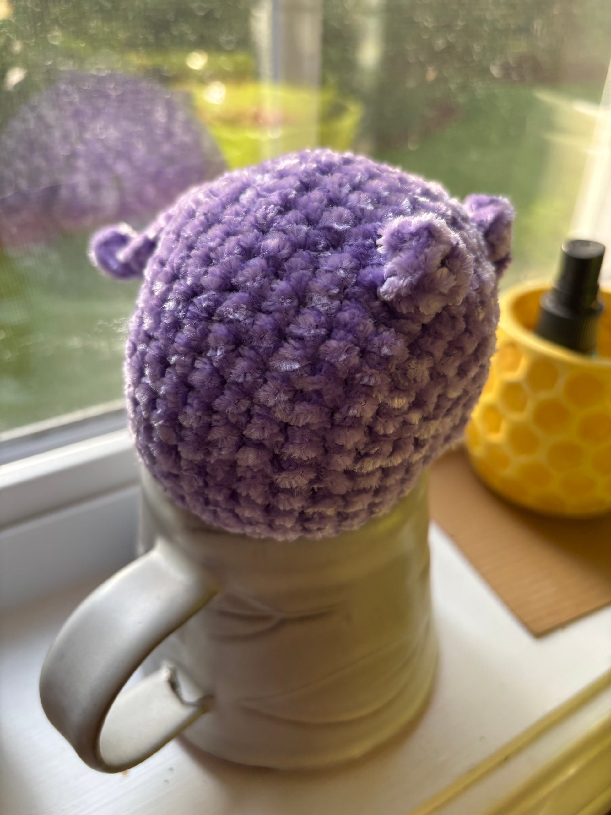 Small Crochet Loaf Cat Plushie