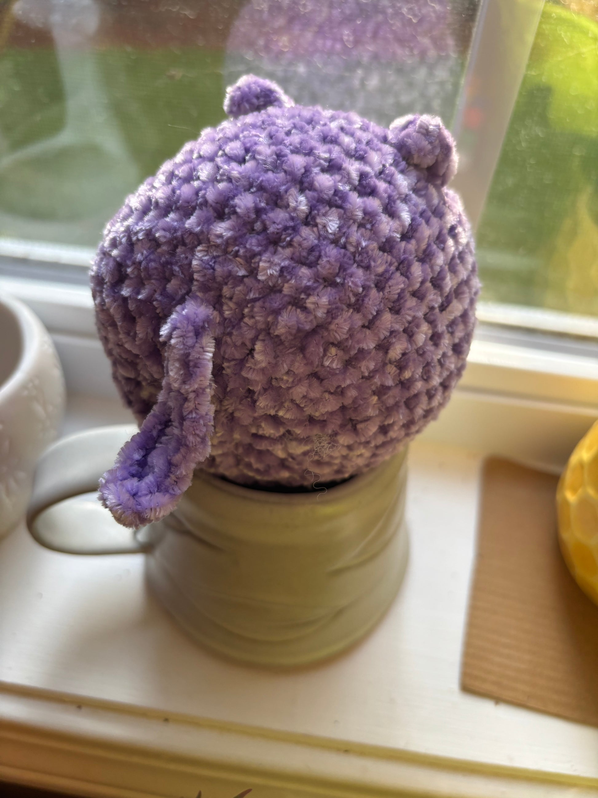 Small Crochet Loaf Cat Plushie