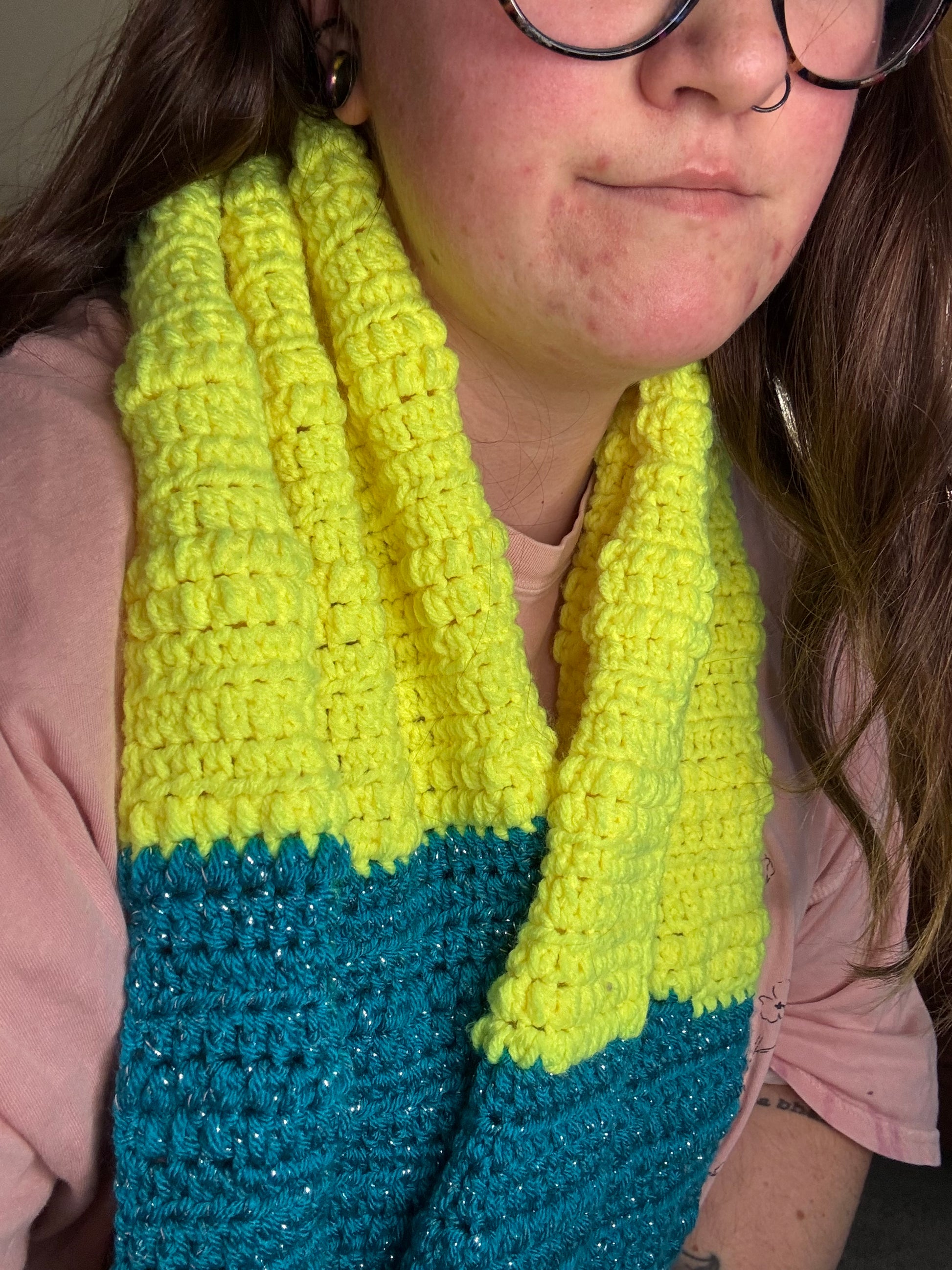 Sparkly Handmade Scarf