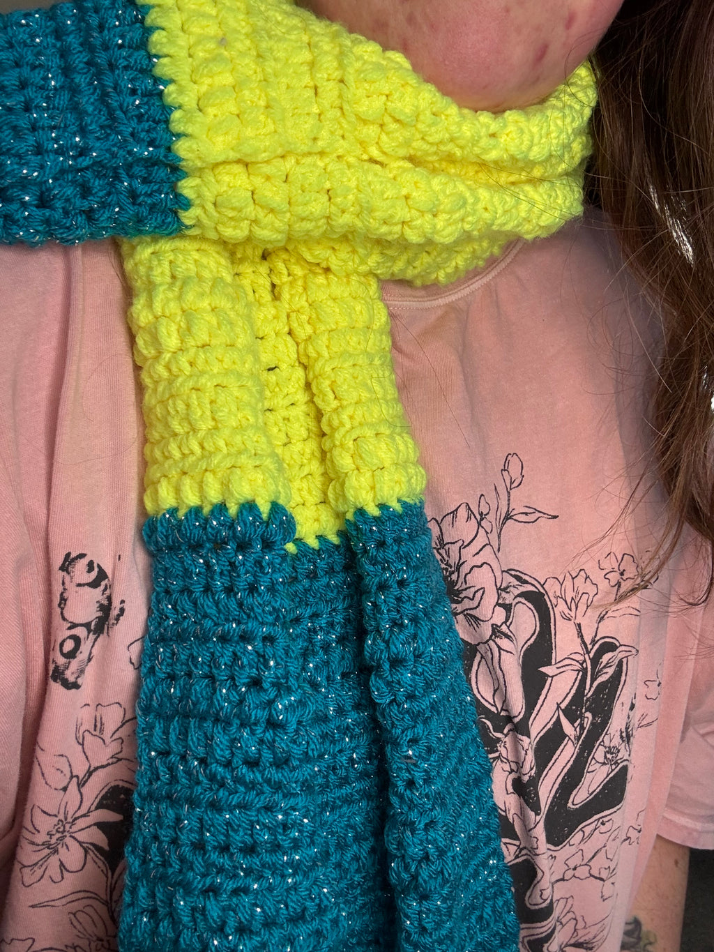Sparkly Handmade Scarf