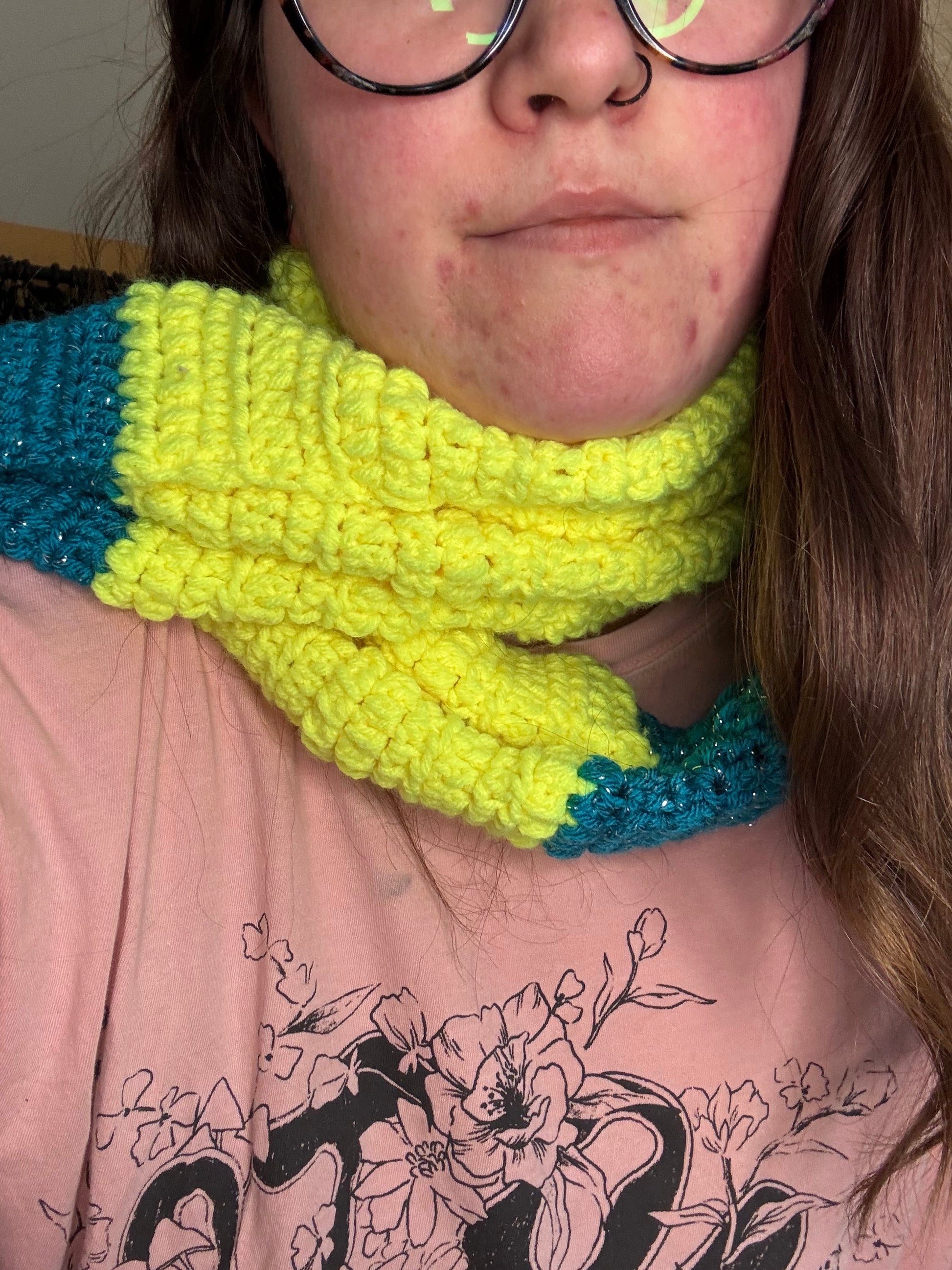 Sparkly Handmade Scarf