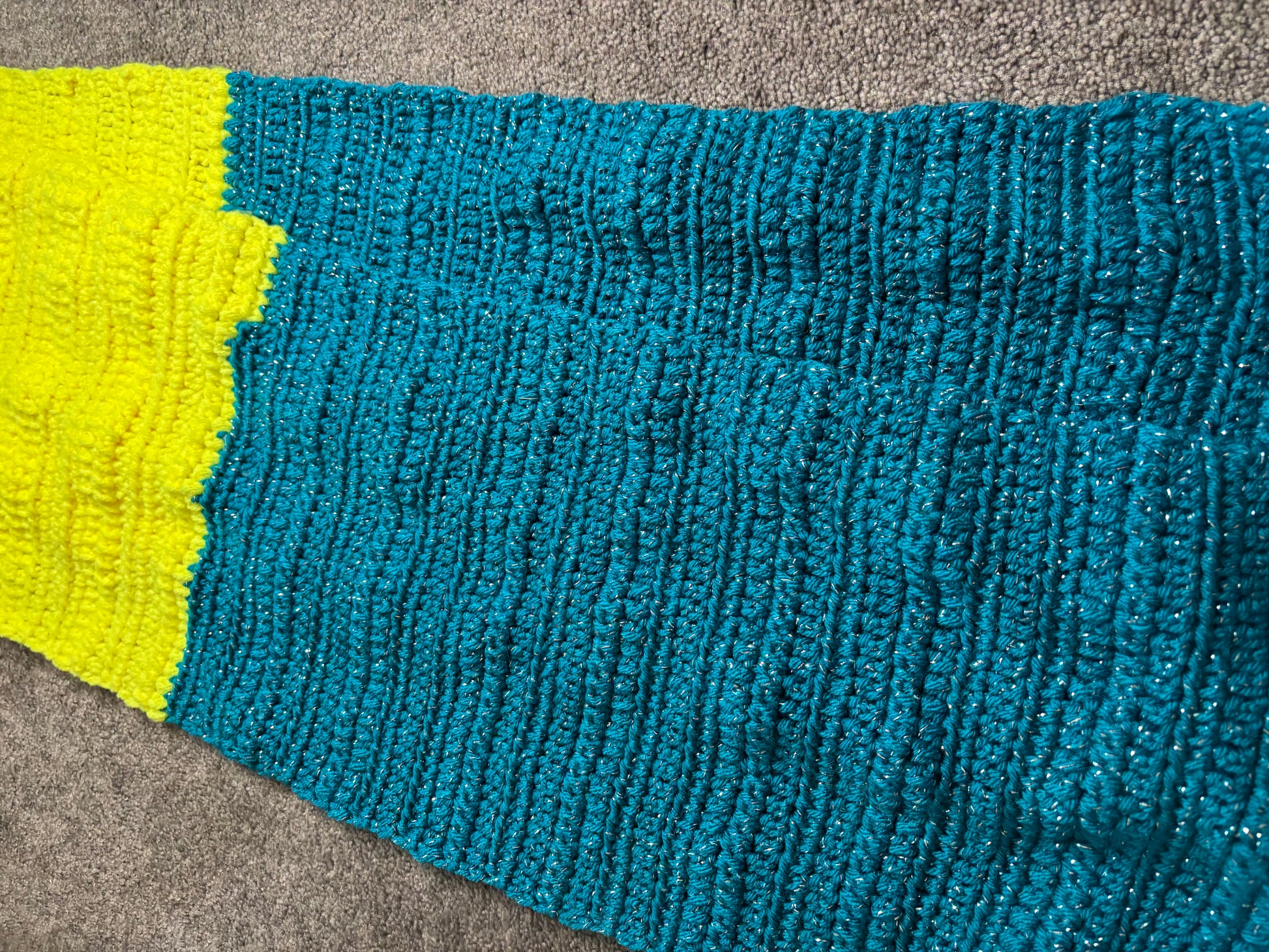 Sparkly Handmade Scarf