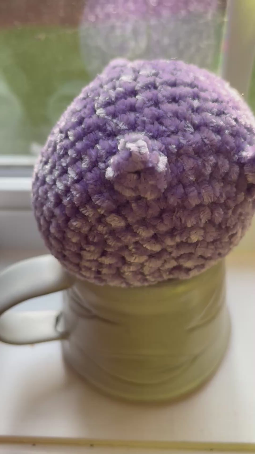 Small Crochet Loaf Cat Plushie